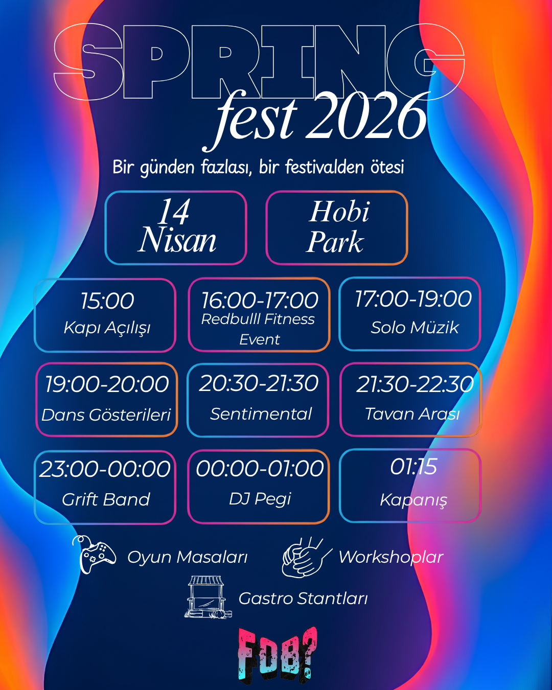 Spring Fest 2026 Afişi